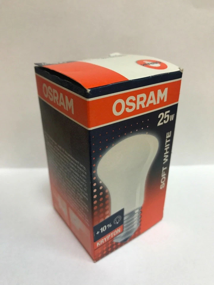 OSRAM Superlux Krypton Glühlampe Pilz weiß E27 25w