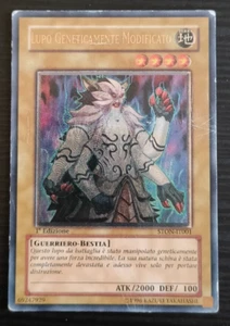 Yu-Gi-Oh! Lupo Geneticamente Modificato - STON-IT001 - Rara ULTIMATE ITALIANO #3 - Picture 1 of 3