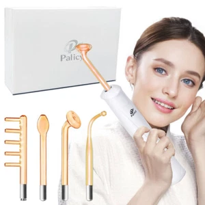 Professional Skin Therapy Wand - Portable Skincare wand with 4 Neon Wands - Picture 1 of 14