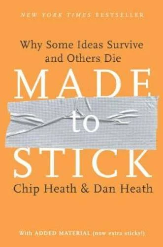 Made to Stick: Why Some Ideas Survive and Others Die - Hardcover - VERY GOOD Foto 1 de 1