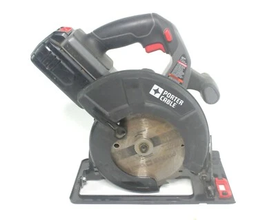 Cable Porter PC186CS 18-Voltios Inalámbrico 6-1/2" Sierra Circular Herramienta Batería y Hoja Foto 1 de 4