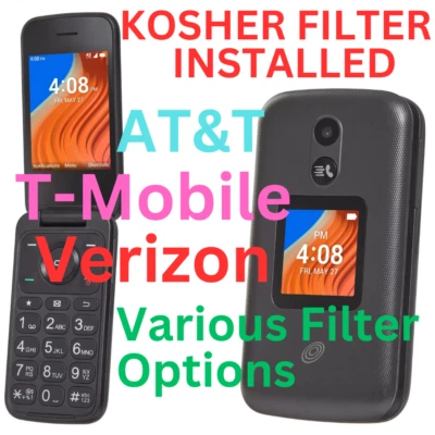 NEW UNLOCKED TCL FLIP 2 CDMA GSM LTE VARIOUS KOSHER FILTER. ATT TMOBILE VERIZON - Image 1 of 4