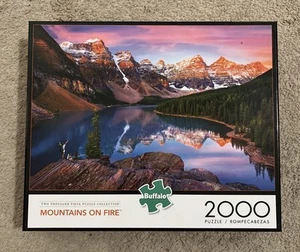 Berge in Flammen Puzzle 2000 Teile Buffalo Games USA versiegelt BRANDNEU! - Bild 1 von 2