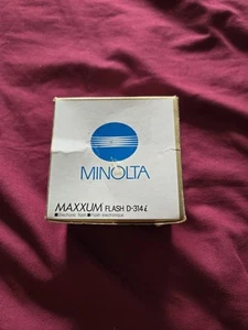 Konica Minolta Maxxum D-314i Shoes Mount Flash for Maxxum 3000i Photography - Picture 1 of 3