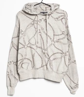 Lauren Ralph Lauren Bronceado Ecuestre Horsebit Brida Sudadera con Capucha Mujer’s Mediana Foto 1 de 4