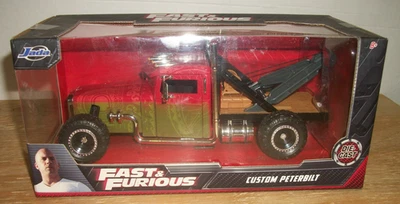 Fast & Furious Presents: Hobbs & Shaw Hobbs' 1:24 Custom Peterbilt Truck..New. - Image 1 of 4