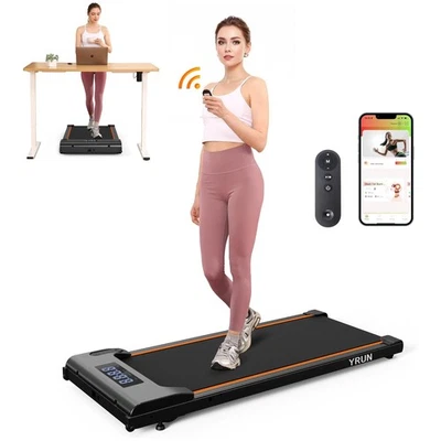 YRUN Walking Pad Under Desk Treadmill, Portable Exercise Machine (Open Box) - Image 1 of 4