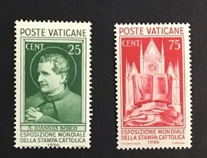 Vatican City 1936 VF-XF MNH Sc# 49 & 51, Cv$85+. (W34)) - Bild 1 von 2