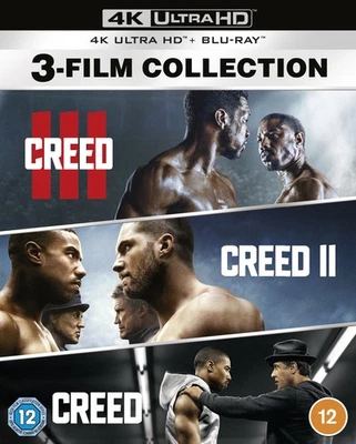 Creed: 3-film Collection (4K UHD Blu-ray) Milo Ventimiglia Tessa Thompson - Image 1 of 2