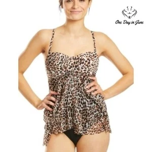 Gottex Fly A Way Bandeau One Piece Size 6 - Picture 1 of 3