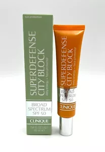 New! Clinique SuperDefense City Block Broad Spectrum SPF 50 ~ 1.4 oz / 40ml - Picture 1 of 2