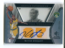 2007-08 Upper Deck NBA SP Rookie Threads Kevin Durant RC Auto Jersey 189/199