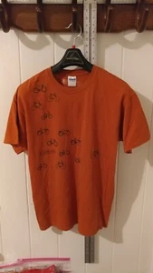 To Hornby Island T Shirt Bicycle Theme Large Gildan Ultra Cotton - Picture 1 of 8