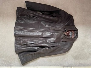 Ladies French Connection Aviator type leather jacket, really excellent condition - Picture 1 of 11
