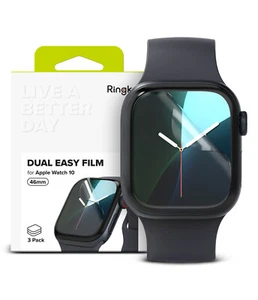 For Apple Watch 10 46mm Ringke Screen Protector Clear - Photo 1 sur 12