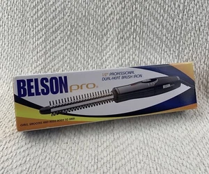 Belson Pro 1/2” Curling Iron Brush Model BP2328 5 Rows Ball Tipped Bristle New - Picture 1 of 14