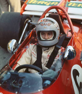 Mario Andretti, The Formula One Driver 1970 Old Photo