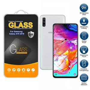 Protector de pantalla de teléfono de vidrio templado para Samsung Galaxy A70 2019 - Imagen 1 de 12