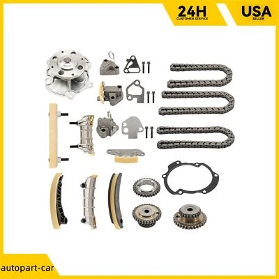 Kit de cadena de distribución riel guía apto para Chevrolet Traverse Buick Enclave 2009-2016 Foto 1 de 4