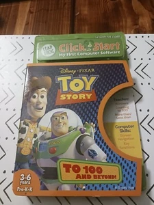 Toy Story My First Computer Disney Pixar To 100 & Beyond LeapFrog ClickStart PP - Picture 1 of 8