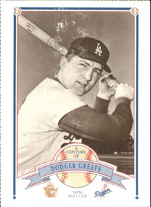 1989 Dodgers Smokey Greats Baseball Card #74 Tom Haller