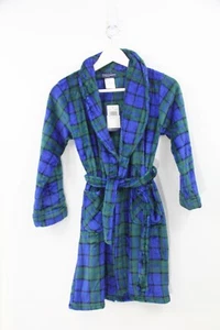 Cuddl Duds Boys Plaid Robe New Fleece Chill Chasers Medium Warm Cozy soft pjs - Picture 1 of 10