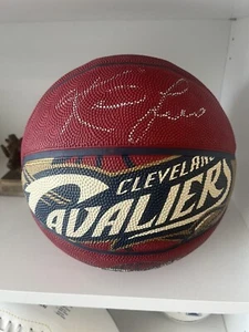Cleveland Cavs KEVIN LOVE Signed Spalding Ball Basketball - Picture 1 of 4