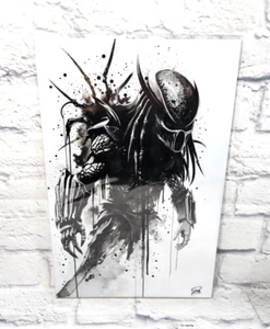 PREDATOR 11x17 Movie Art Print Poster Signed COA Limited Edition 9/25 - Picture 1 of 4