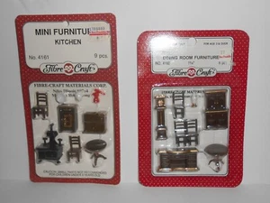 Fibre Craft Mini Furniture - Kitchen and Dining Room - Picture 1 of 3
