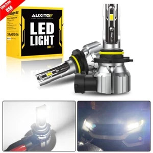 9005 HB3 LED Headlight High Beam Bulbs Ultra Bright Kit White Lamp Pack of 2-20 - Imagen 1 de 24