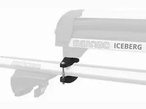 KIT ADATTATORE FISSAGGIO PORTASCI ICEBERG MENABO SUPPORTI FUORI CAVA - Imagen 1 de 5