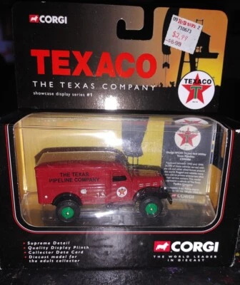 2001 Corgi Texaco Dodge 4x4 Utility Texas Pipeline Diecast Vehicle - Image 1 of 4