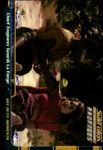 2000 Star Trek The Next Generation Profiles Non-Sport Card #51 Geordi La Forge