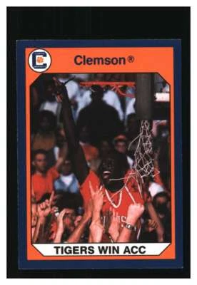 1990 Collegiate Collection #80 Tigers Win ACC Clemson Tigers NM-MT - Image 1 of 2