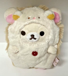 Korilakkuma Hedgehog Plush Detachable Fluffy Toy Charm Limited Edition Used - Picture 1 of 2