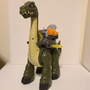 IMAGINEXT Dino-Tech Mega Apatosaurus Dinosaurier Fahrzeug Spielset X7673 2013 FUNKTIONIERT! - Bild 1 von 14