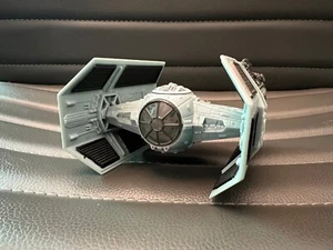 Micro Machines Star Wars Action Fleet Ship Darth Vader's Tie Fighter 1996 Galoob - Picture 1 of 13