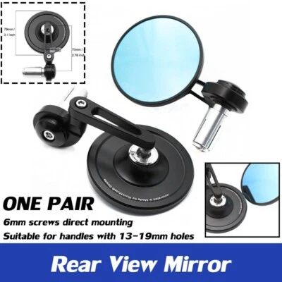 Espejo retro redondo para Aprilia TUONO 50 125 TUONO 1000R TUONO R139 Foto 1 de 4