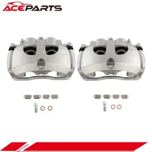 Rear Pair Brake Calipers w/ Bracket For 2009-2010 Dodge Ram 3500 Left & Right - Picture 1 of 10
