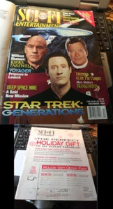 Vintage December 1994 Sci-Fi Entertainment Magazine STAR TREK NEXT GENERATIONS - Bild 1 von 1