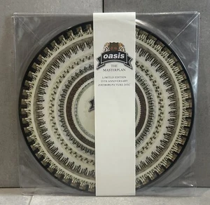 OASIS THE MASTERPLAN ZOETROPE PICTURE DISC VINYL RECORD LP NEW 2023 - Picture 1 of 7