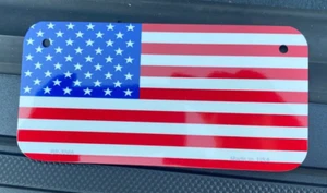 USA American US United States Of America 4"x7" Bike License Plate Sign Bicycle - Picture 1 of 2