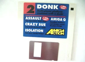 58942 Amiga Action - Donk / Assault / Crazy Sue / Isolation / Amiga Q - Commodor - Picture 1 of 1