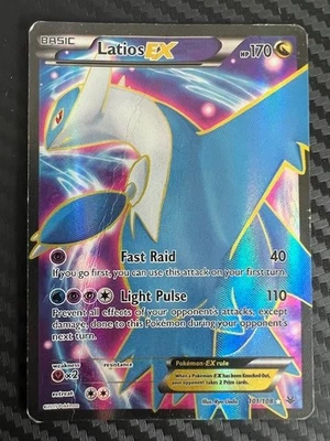 Pokemon TCG Latios EX 101/108 Holo Roaring Skies DMG - Image 1 of 2