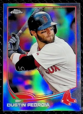 2013 Topps Chrome #92 折射器 - 达斯汀佩德罗亚 - 红袜队 — 第 1/3 张图片