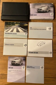 2012 Volvo S80 Owners Manual Set With Case - Foto 1 di 1