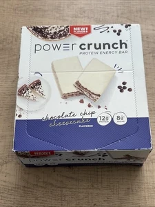 Power Crunch Protein Energy Bar, Chocolate Chip Cheesecake, 12 Bars 1.4oz ea - Picture 1 of 3