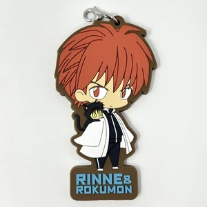 Kyoukai no Rinne Rin-ne Rinne and Rokumon Rubber Keychain Rumic Collection - Picture 1 of 3