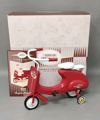 Pedal de metal fundido Hallmark Kiddie Car Classic 1955 Murray Red Champion LE 7956/19500 - Imagem 1 de 4