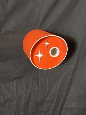 Moderna pajarera, pajarera de tubo atómico, pajarera moderna de mediados de siglo, retro Foto 1 de 4